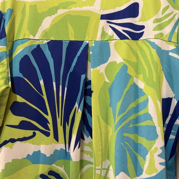 Gretchen Scott Designs Jersey Split Neck Dress Large - Picture 9 of 12